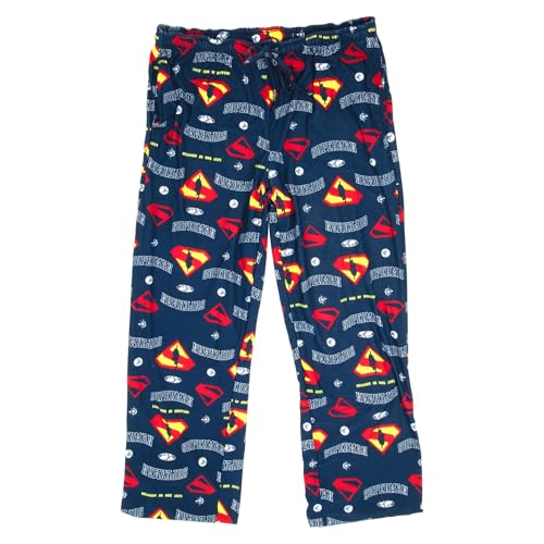 Superman Silhouette Logo Men's Sleep Pants