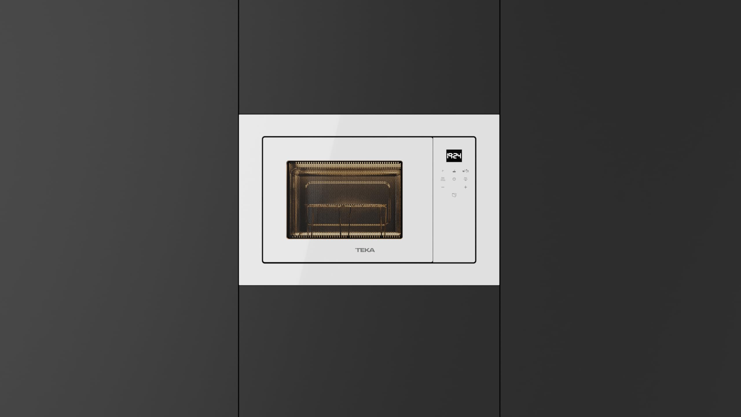 Teka - Micro-ondes ML 8210 BIS en verre blanc