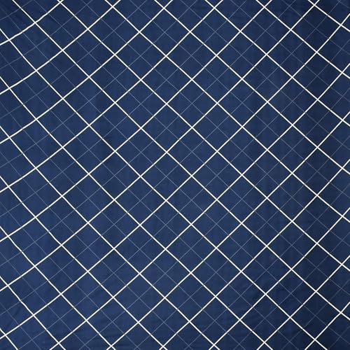 Image of Jashan 210 TC Premium Single Combo 2 Single Bedsheet Glace Cotton Soft Elegent Design - Lightweight & Durable with 2 Pillowcase 17x27 inches Blue