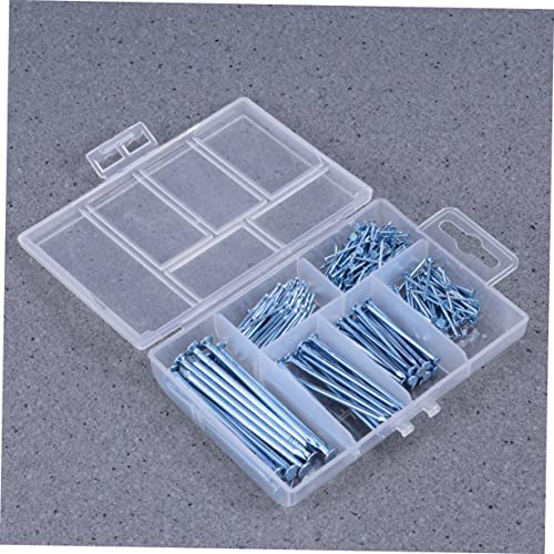 DOITOOL 240Pcs Silver Round Picture Hanging Nails Assortment Nails for Resistant for Home and Work Use Included miniatura 7