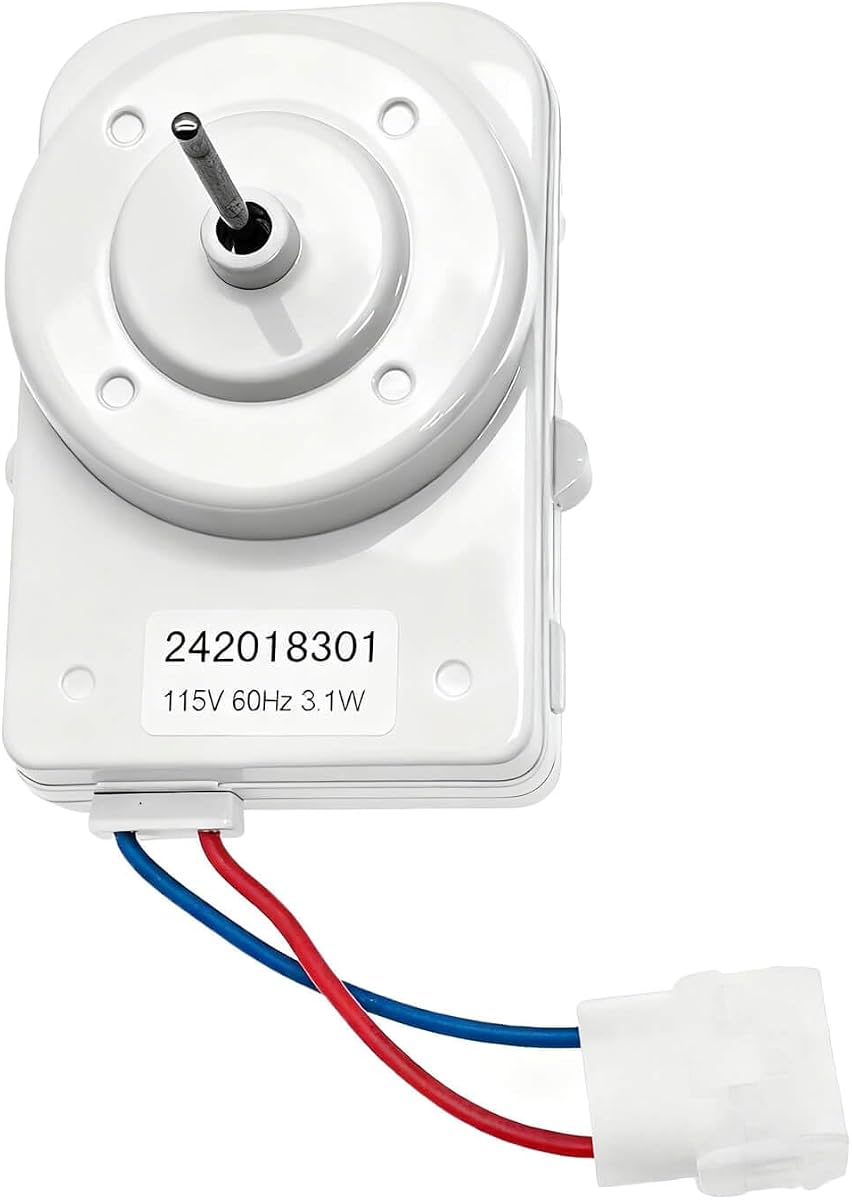 242018301 242018304 Refrigerator Condenser Fan Motor Replace 297279502 AP6891872 PS12728810 FFHS2622MBA,Compatible with Frigidaire,Sears Kenmore,Crosley,Electrolux