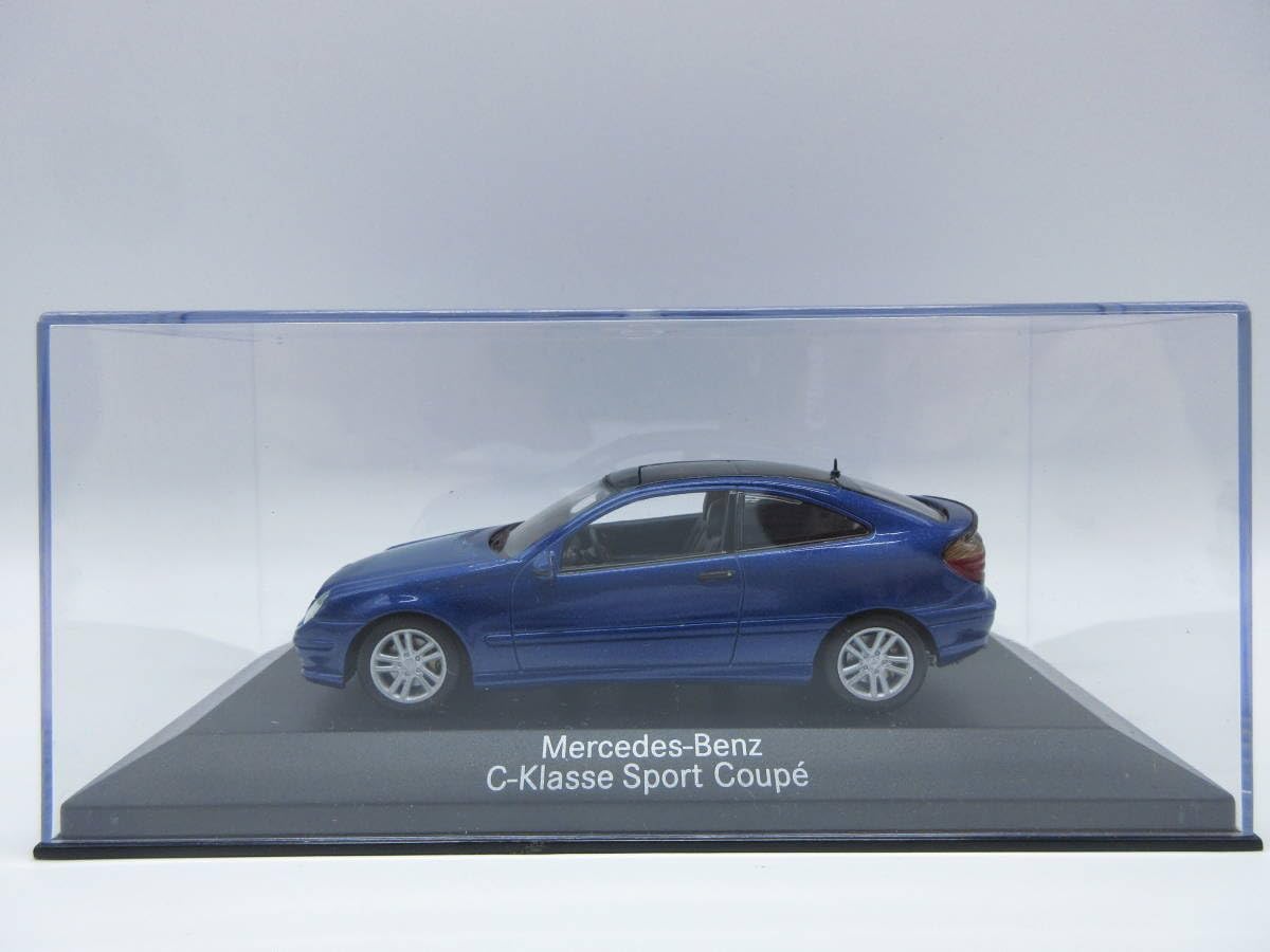 Mercedes 特注 1/43メルセデス・ベンツ Cクラス クーペ Amazon | 1/43 メルセデスベンツ Cクラス スポーツクーペ ブルー