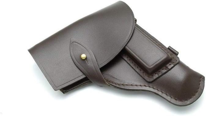 Authentic Russian PM Makarov Pistol Leather Holster Original. Made in 1980. Can fit for Walther and Many Other with Same Size