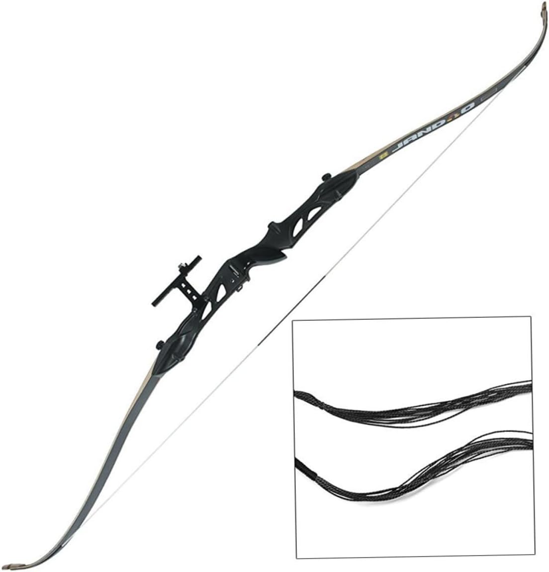 BESPORTBLE 2pcs 12 Bowstring Recurve Long Bow Straight Pull Luntai