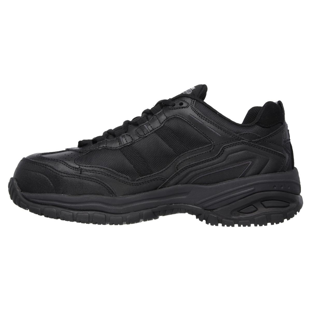 Skechers 77013, Zapato de Trabajo Hombre