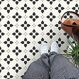 MORCART 20Pcs Peel and Stick Floor Tile, 7.87'x 7.87' Vinyl Flooring Waterproof DIY Flooring for Bathroom, Kitchen, Fireplace, Pet House, Stairs, Bedrooms, Wall - FT1164