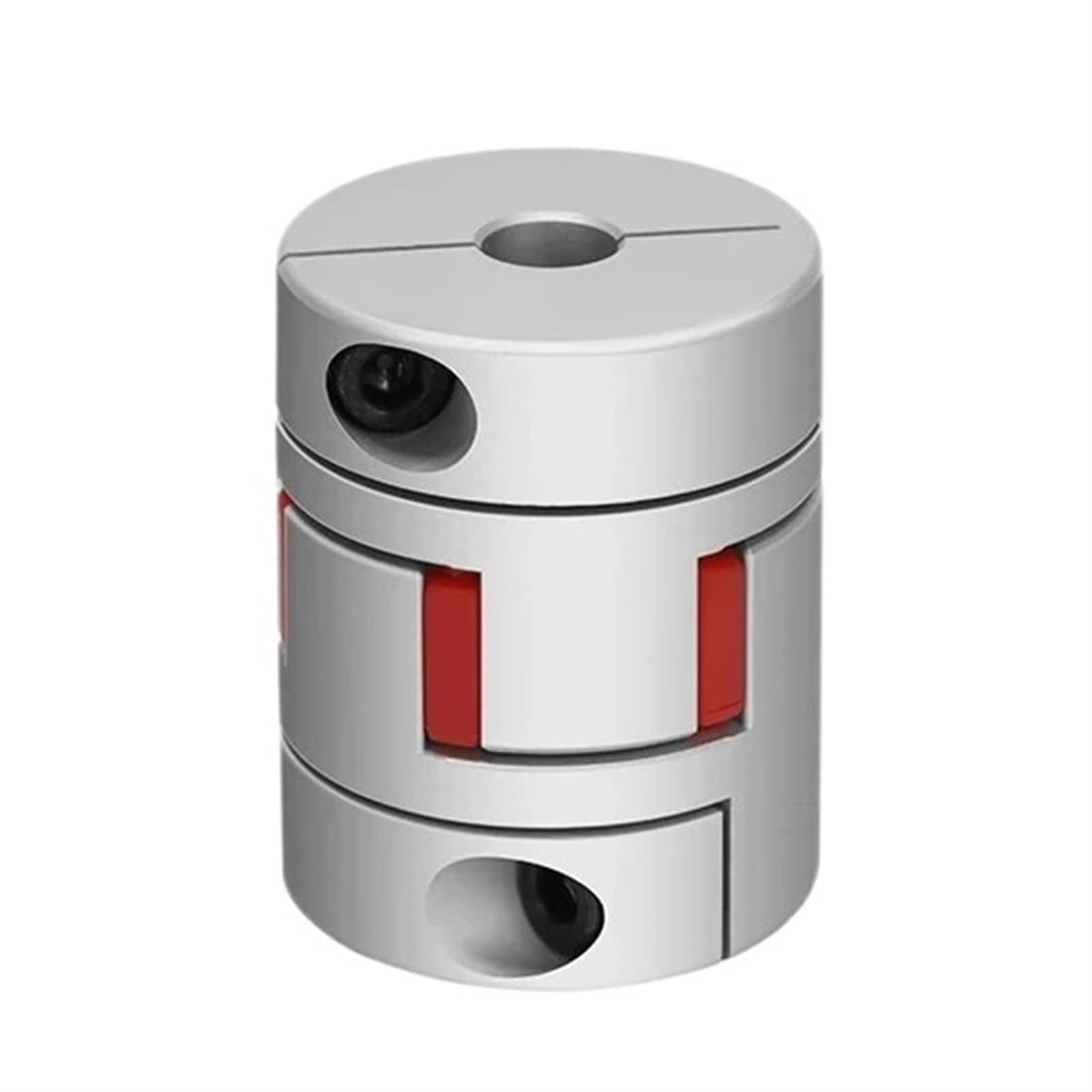 Acoplamiento de sujeción rígido de aluminio Acoplamiento de flor ciruelo, codificador tornillo estrella, acoplamiento elástico alto par, servomotor, aluminio, XB-45X75(XB-45X75-12X14)
