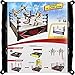 WWE Superstar Ring (14 in) with Spring-Loaded Mat & Real Flex Ropes for Action Figures; Gift for Ages 6 Years Old & Up