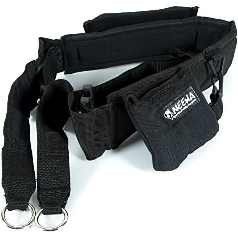 Neewa Dog Walking Belt with Pocket and Collapsing Bowl, Ideal for Trekking, Hiking, Running with Dog, and Hands Free Dog Leashes. Can be Used as a Dog Running Waist Belt or Dog Belt for Walking Cover