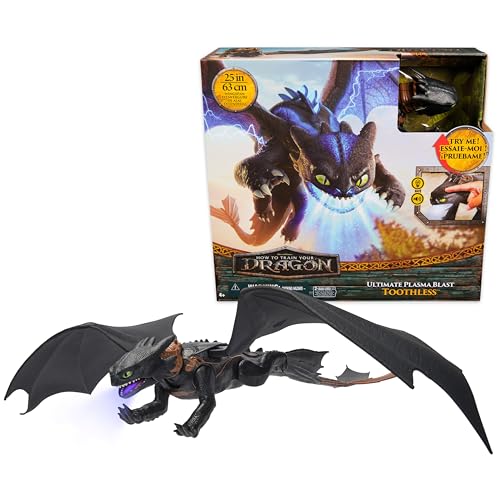 SPIN MASTERFIGURINE KROKMOU PLASMA BLAST 35 CM Dragons Movie - vue 2