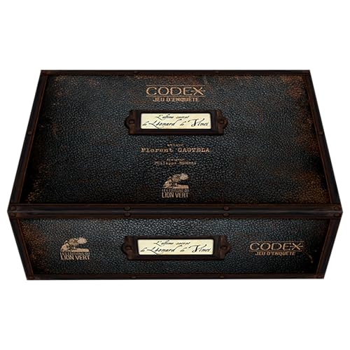 Pixie Games - Codex, l’ultime Secret de Léonard De Vinci - Jeu d’enquête et d’Escape Game - Idéal Pour Toute la famille - 1 Joueur et Plus - Français PIX720 by Pixie Games - Used condition - CA$29.22
