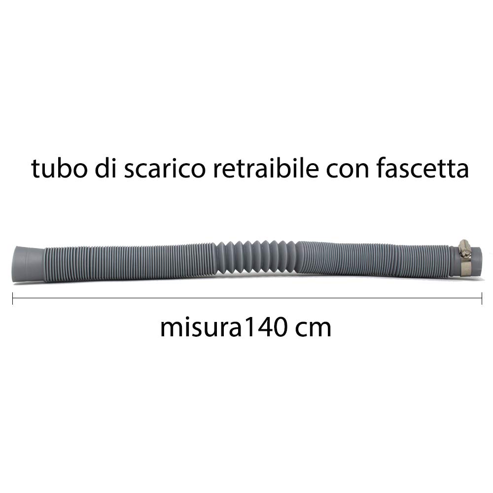 Altéax Lavatesta Portatile Per Parrucchieri, Regolabile in Altezza e Inclinazione – Dal Design Ergonomico può Essere Utilizzato Come Lavatesta per Disabili - Lavatesta Parrucchiera Professionali