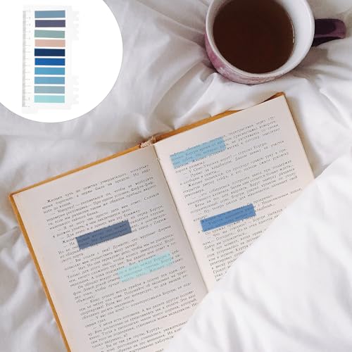DIYEAH 200pcs Student Sticky Page Markers Transparent Note Tags for Easy Highlighting Portable Reading Strips for Use Index Tabs for Organized Notes - Image 2