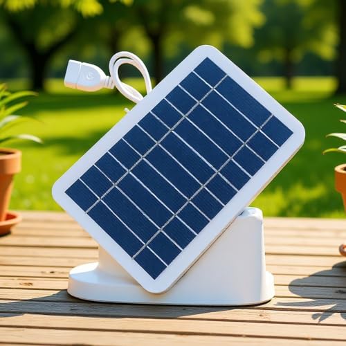 Panel solar para viajes al aire libre y acampadas con USB 7