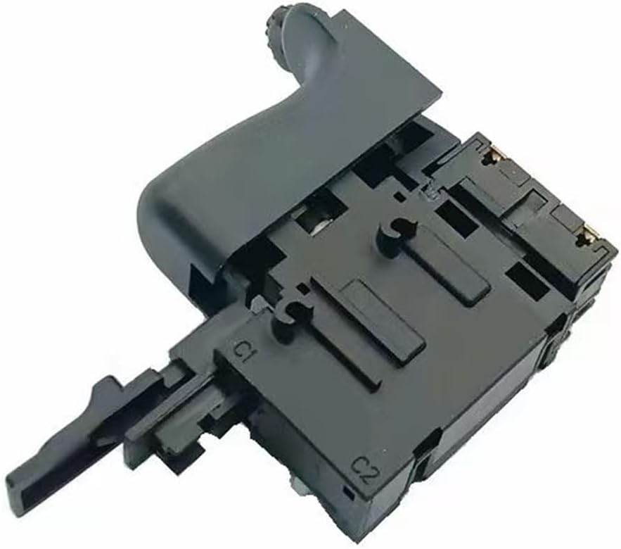 Replacement Trigger Switch for DWD112, DWD110 & DWD115K Cordless Drill Drivers – Part Number 649381-00 / N434159, Black Plastic Sw