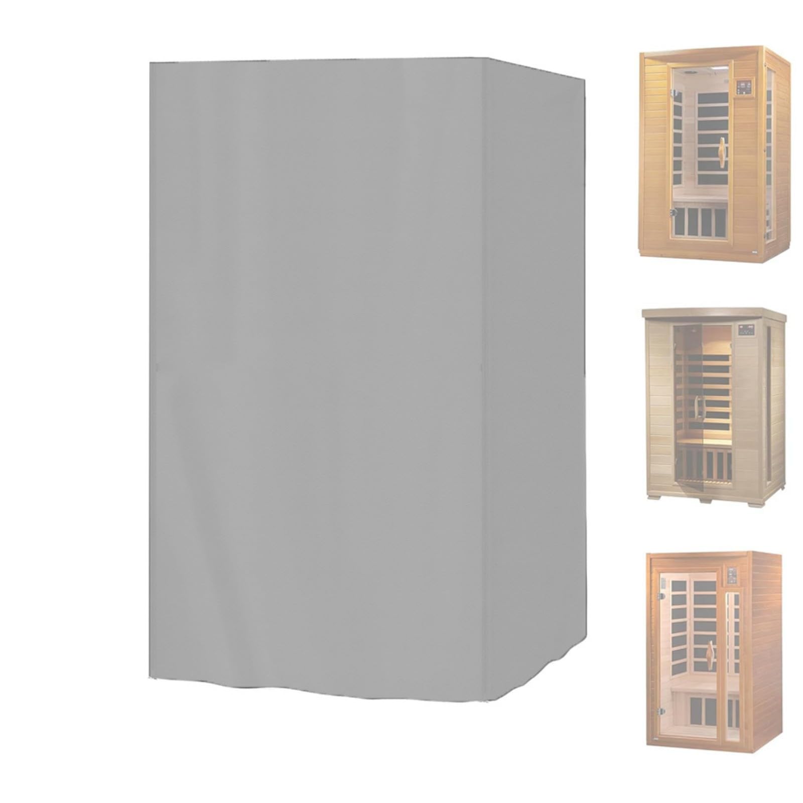HDOYTXXM Sauna Defender 102x110x193cm Permanent Fabric Shelter with Immune Dusttight Security for Commercial Use Strong Steambath Defender University Fabric