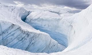Posterazzi PDDGR01MZW0332LARGE Landscape Ice Sheet Near Kangerlussuaq, Greenland, Denmark Photo Print, 24 x 36, Multi