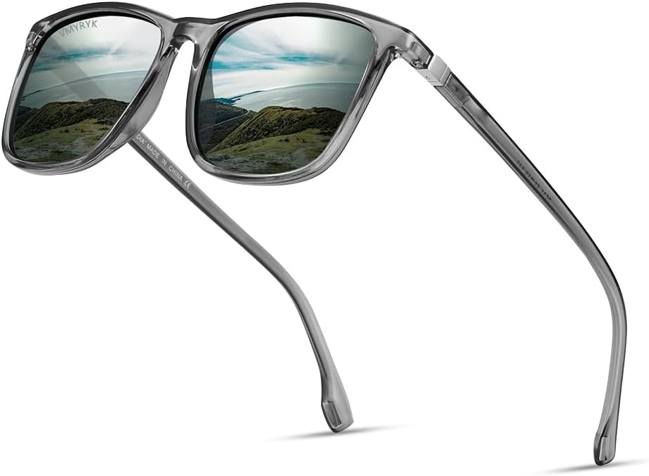 Sunglasses Men Polarized Sunglasses for Mens Womens Retro Lens for Driving Fishing UV400 Protection light For Sport