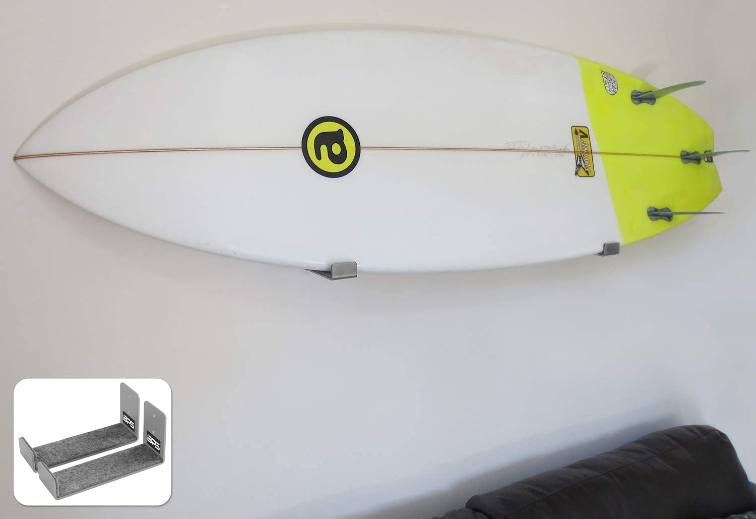 Buy BPS Surf Surfboard Wall Rack for Long Boards Shortboards