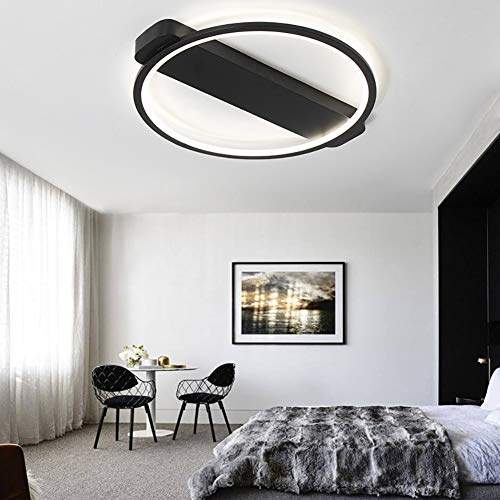 Plafonnier LED minimaliste moderne de 52cm pour éclairage de chambre - 4