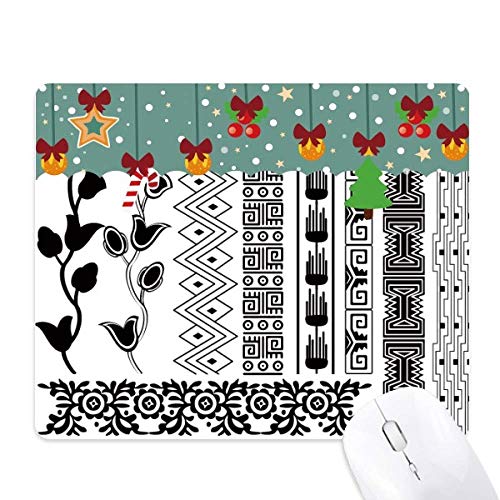 Tapis de souris abstrait et fleurs égyptiennes pour un bureau élégant à la maison