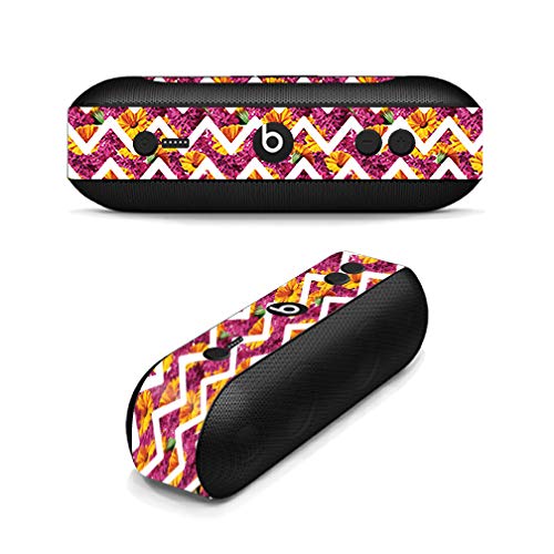 MightySkins �X�L���f�J�[�����b�v Beats �X�e�b�J�[�ی�J�o�[ 100�̃J���[�I�v�V����, Beats Pill Plus, BEPILLPL-Chevron Summer