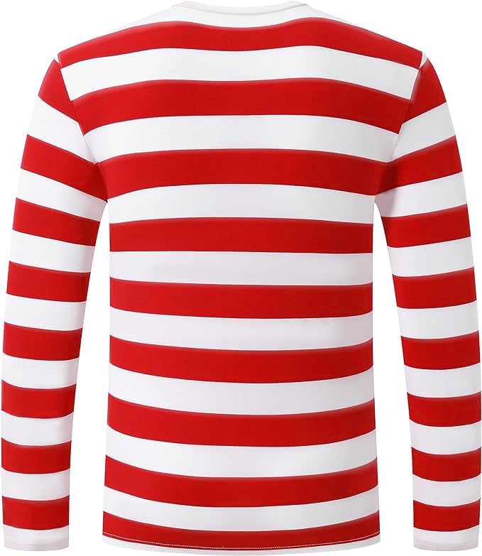 Adult Kid Striped T-Shirt Men Women Couple Shirt Long Sleeve Tops - Image 3