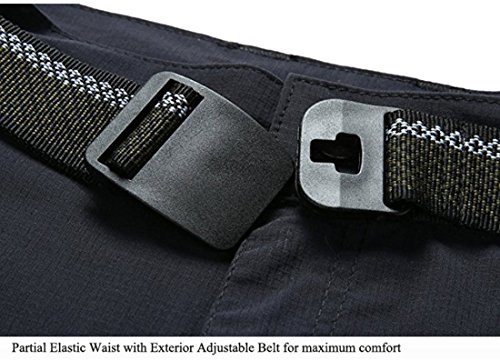 Tbmpoy Men's Hiking Breathable Quick Drying Outdoor Sports Pants(03Thin Navy,Us M) #TOP4