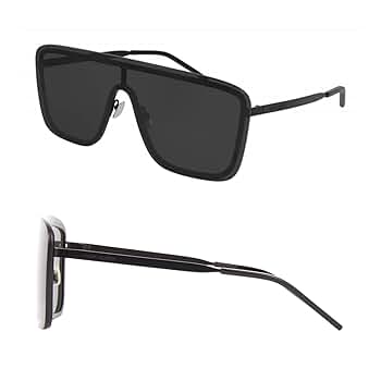 Amazon.com: SAINT LAURENT SL 364 Mask Shape Sunglasses With