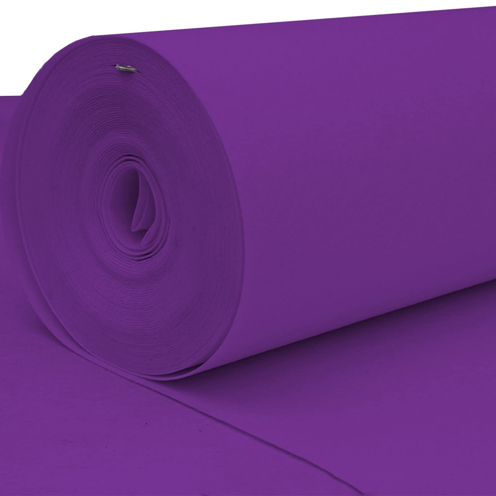 Gangenläufer, Lila Hochzeit Gang Läufer Teppich Polyester mehrere Größen Indoor Outdoor Cuttable(1.2x10m)