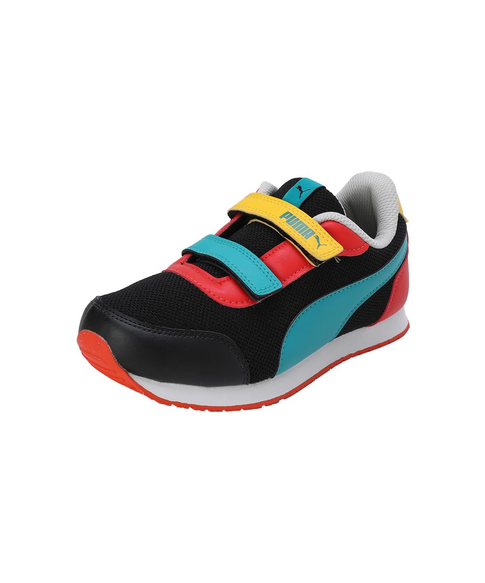 See full amazon price history chart for Puma Unisex-Kid Axel V2 Pre-School Black-Vibrant Orange-Deep Aqua Sneaker - 2UK (39461002) Puma Unisex-Kid Axel V2 Pre-School Black-Vibrant Orange-Deep Aqua Sneaker - 2UK (39461002) (B0BP7SKZKH) Amazon Price History, Amazon Price Tracker
