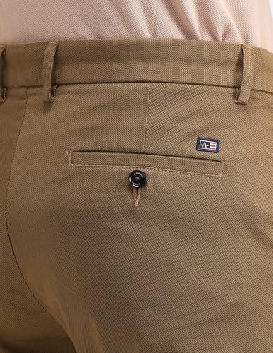 Image of Arrow Men's Mid Rise Slim Pants