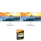 Dell DELL-U4025QW UltraSharp 40 Curved Thunderbolt Hub Dual Monitor Bundle with 2 YR CPS Enhanced Protection Pack
