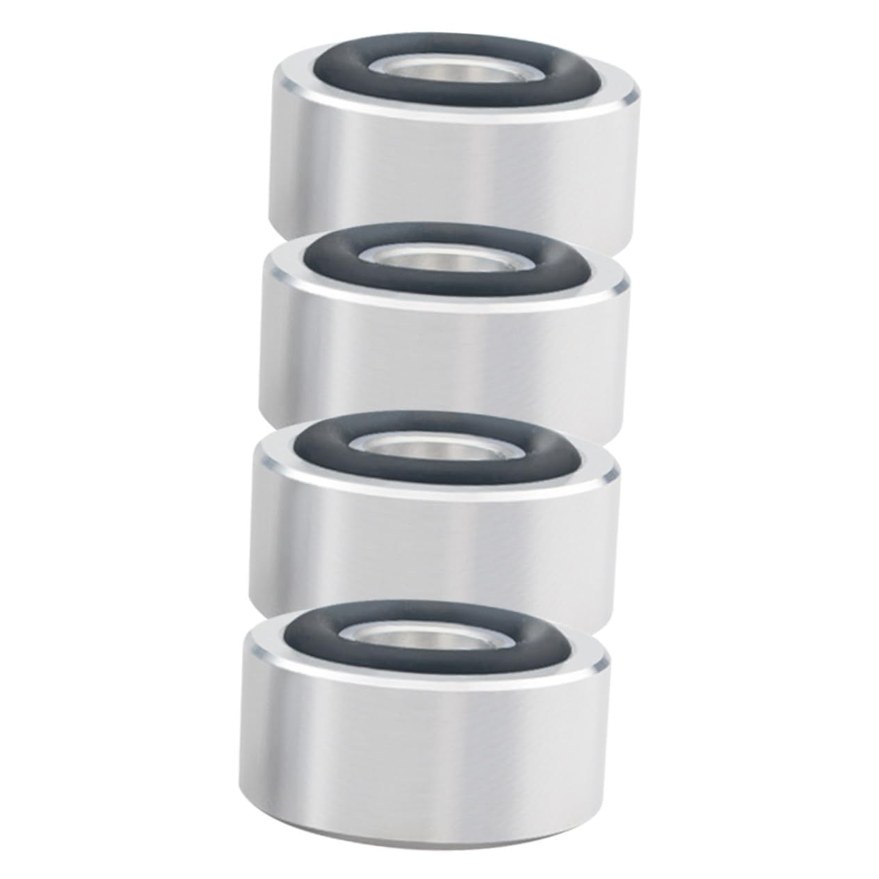 Pies de aislamiento de altavoz Gatuida de aluminio para subwoofer 8