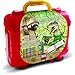 Produktbild Multiprint Tashe Travel Set Dinosauri, Made in Italy, Malbucher, mit Puzzles und Buntstifte, Stempelset Kinder, in Holz und Naturkautschuk, Ungiftige Waschbare Tinte, Geschenkidee, Art.42220