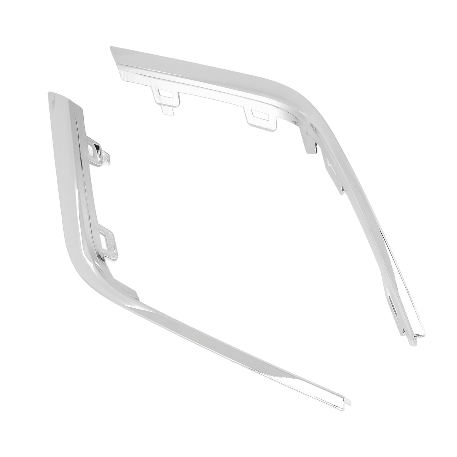 Garnitures Chromées D'antibrouillard, Garniture de Moulage de Grille de Pare-chocs Avant pour IV Facelift 2016-2019, Matériau ABS avec Traitement de Chromage,