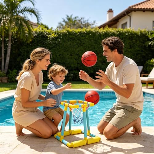 Panier de basket pour piscine haut de gamme résistant aux intempéries