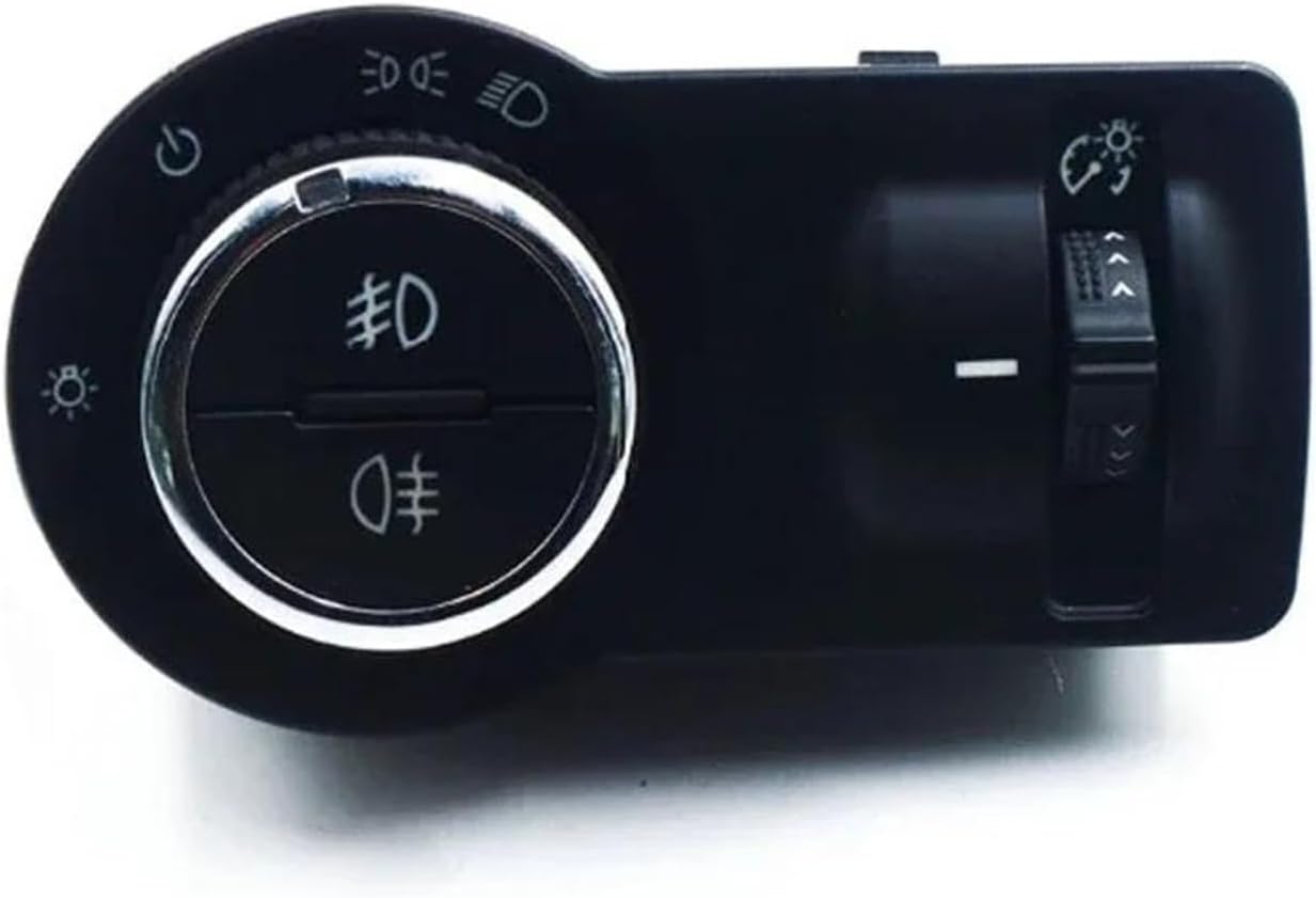 for Buick for Encore Car Headlight Control Switches Fog Light Lamp Adjust Switch 13295228 10108739 Replacement Parts(A)