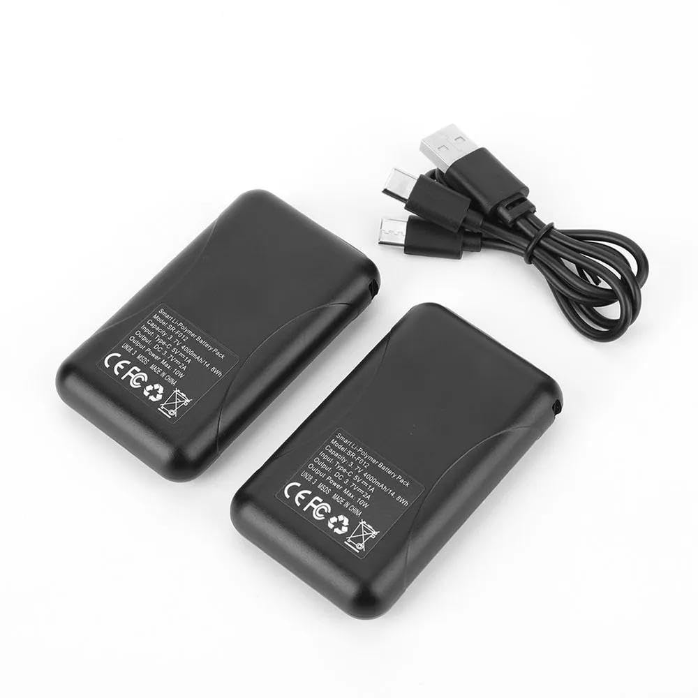 Chaussettes électriques chauffantes Chaussures d Hiver Rapidement avec Poche de Batterie cachée Lavables en Machine Couture précise pour