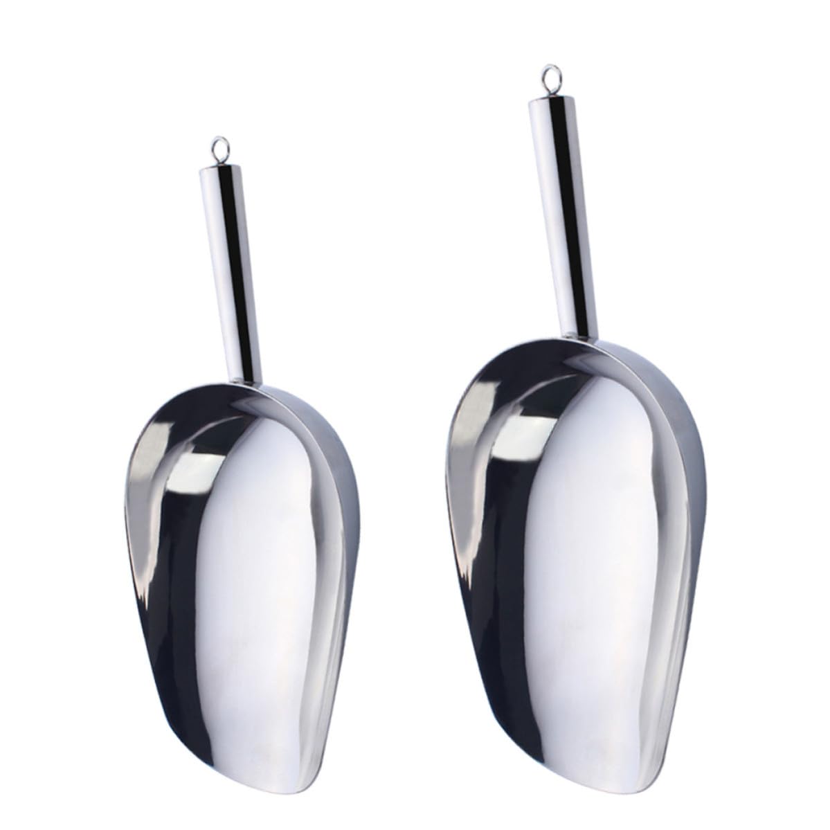 Pala de hielo multifuncional acero inoxidable ULTECHNOVO para arroz y grano en tiendas 2 piezas