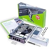 LEGGIMI: Lo stesso tipo di server PowerEdge può avere due diverse dimensioni dell'alloggio unità. Il tuo server DEVE AVERE un alloggiamento per unità hot plug da 10,7 cm. Questo drive caddy da 3,5 pollici supporta SOLO dischi rigidi da 3,5 pollici. Verificare che il server PowerEdge o l'array di unità sia ELENCATO e supportato.
