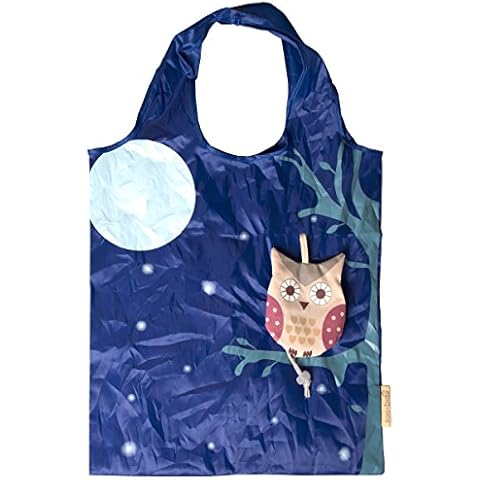 RJB Owl Eco-Friendly Foldable Shopping Bag Cover