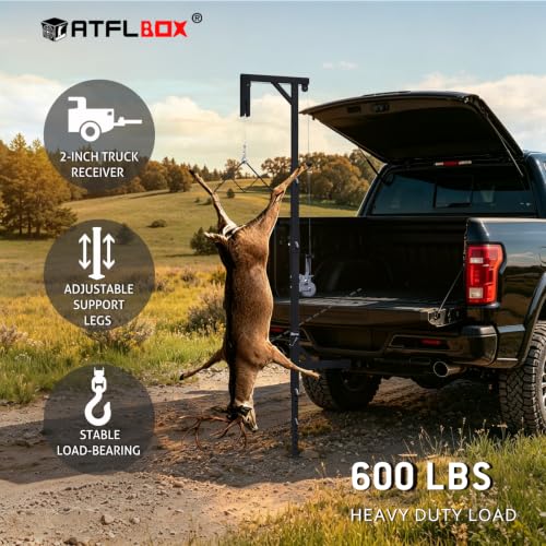 ATFLBOX Portable Hitch Mount Hoist