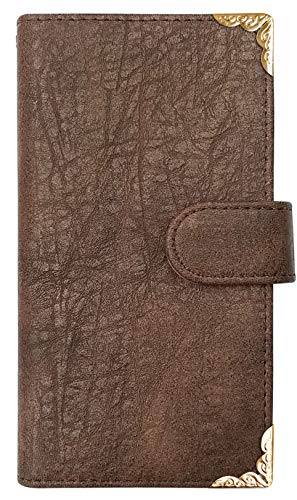 sslink Galaxy Note9 SC-01L/SCV40 MNV[m[g9 Ή 蒠^ X}z P[X (uE×S[h) AeB[NU[ Ï { ubN^Cv Xgbvz[ J[h[ Jo[