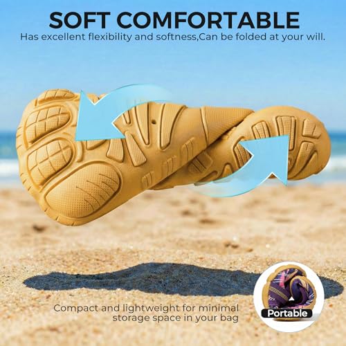 Image of SEEKWAY Barefoot Water Shoes for Kids - Wide Toe Box and Quick-Dry Sand Shoes Toddler for Hiking Swim Beach Pool Kayak Sport Accessories, Camping Essentials Must-Haves for Boys Girls Sizes