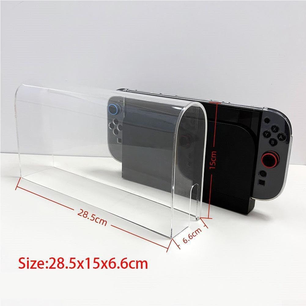 Per Nintendo Switch 2 Cover antipolvere trasparente in acrilico protettivo per console anti-polvere antigraffio