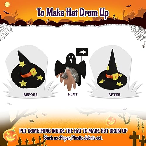 đ Lustige Halloween Deko: 37 Zoll AbstĂźrzende Hexe fĂźr Garten & Baum â Magische Hexen-Dekoration fĂźr gruselige Stimmung! đ§ââď¸ â Bild 6