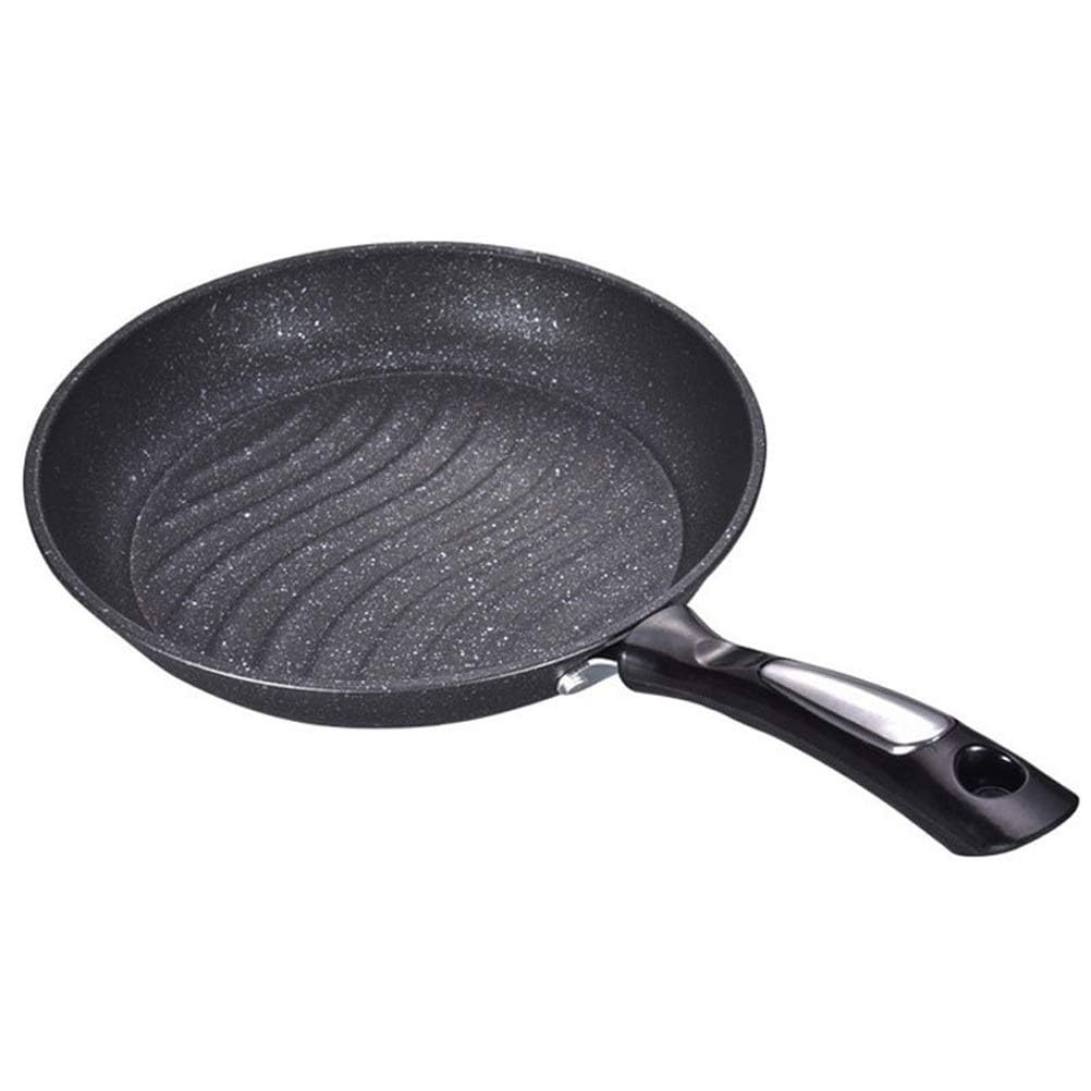 Bratpfanne For Die Küche, Medizinische Stein-Gusseisen-Antihaft-Pfannkuchenpfanne, Leicht Zu Reinigendes Kochgeschirr, Grill, 26 Cm