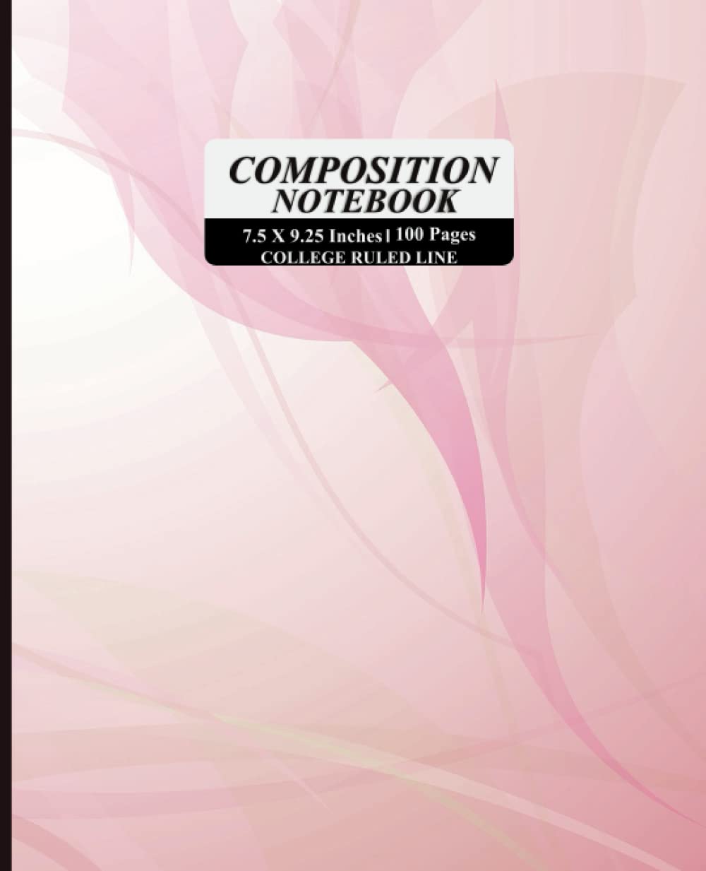 Cahier composition abstrait pour surmonter le manque d'inspiration