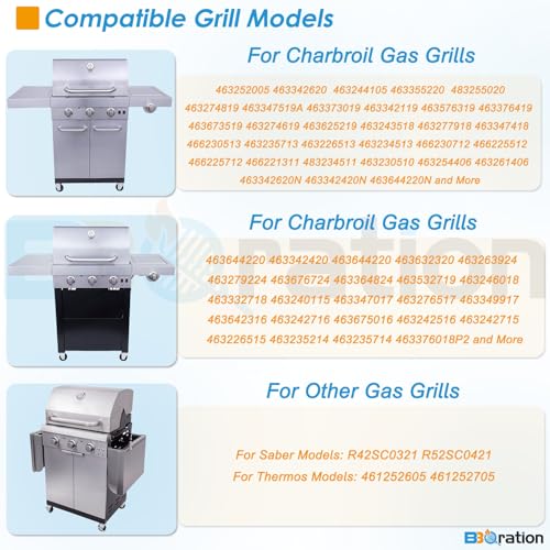 Image of Grease Pan for Charbroil 9328812P06 G416-0015-W1 Grease Catcher with 15-Pack Aluminum Disposable Drip Pan for Charbroil Performance 463331221 463365021 and More